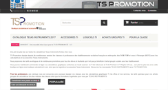 Desktop Screenshot of boutique-calculatrice-ti.com